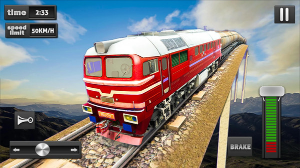 空中火车模拟器游戏