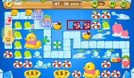 保卫萝卜2第43关攻略