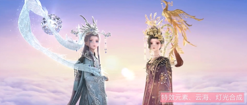 《闪耀暖暖》新年主题CG制作特辑释出 叠纸动画技术干货分享